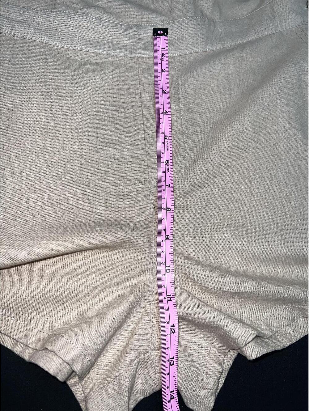 Linen Short Overall, Size L April Kiss - Picture 6 of 9